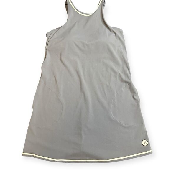 VUORI Women’s Gray Azure Volley Tennis Dress Size Large - Picture 3 of 7